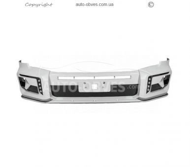 Front bumper cover Toyota Land Cruiser 300 - type: wald for premium photo 1