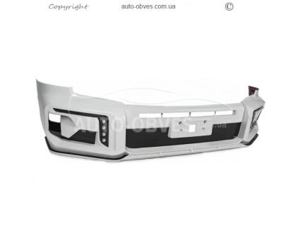Front bumper cover Toyota Land Cruiser 300 - type: wald for premium photo 2
