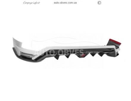 Rear bumper cover Toyota Land Cruiser 300 - type: wald for premium photo 2