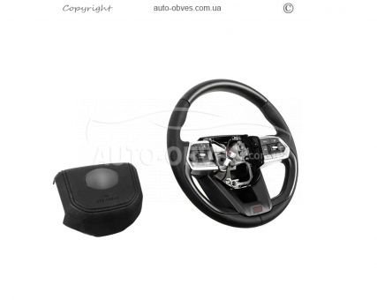 Кермо у зборі Toyota Land Cruiser 200 - type: дизайн LC300 дерево фото 2