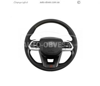 Кермо у зборі Toyota Land Cruiser 200 - type: дизайн LC300 дерево фото 5