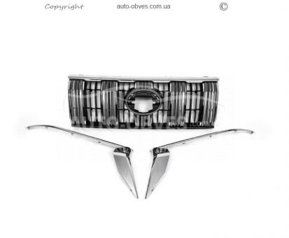 A set of Toyota Land Cruiser Prado 150 fairings from 2009-2016 to 2018-2023 - type: with full led optics фото 12