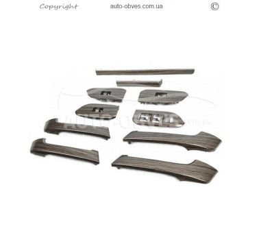 Комплект вставок під дерево Toyota Land Cruiser Prado 150 фото 0