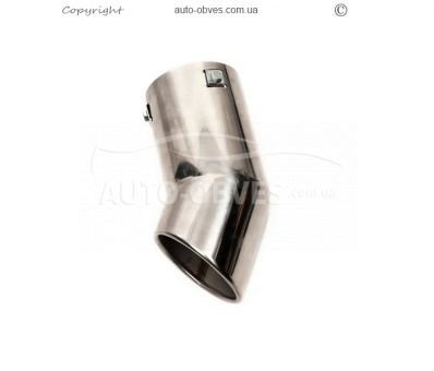 Muffler nozzle Toyota Land Cruiser Prado 150 - type: stainless steel фото 0