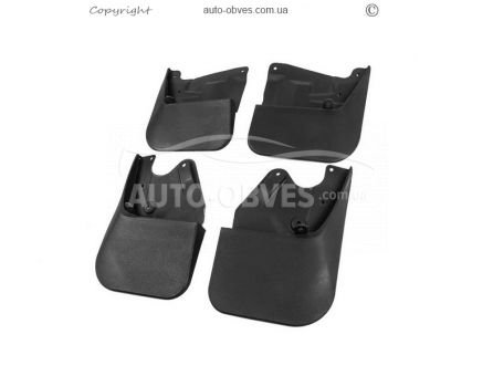 Model mudguards Toyota Tundra 2021-... - type: 4 pcs фото 0