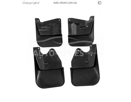 Model mudguards Toyota Tundra 2021-... - type: 4 pcs фото 1