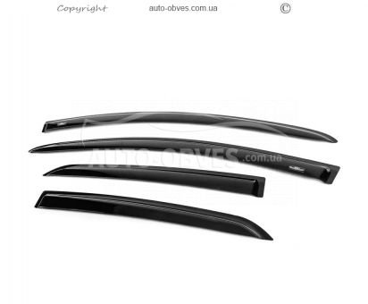 Дефлекторы окон Toyota Yaris 2006-2011 - тип: hb 4 шт hic фото 0