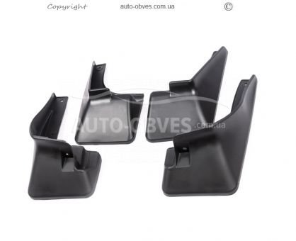 Mud flaps model Toyota Yaris 2011-... -type: set 4pcs фото 0