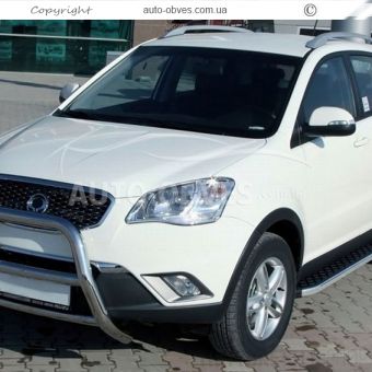 Боковые подножки Ssangyong Korando 2010-2014 - style: Voyager фото 4