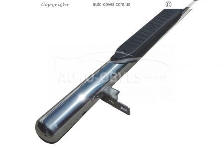 Бічні труби з накладками Mitsubishi Outlander 2003-2006 Ø:60 мм фото 2