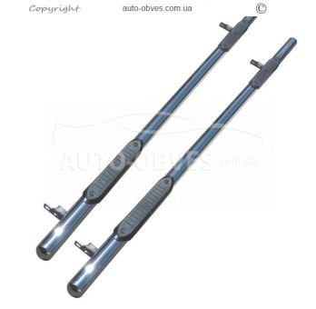 Side pipes with pads Renault Duster 2018-... Ø:60 mm фото 1