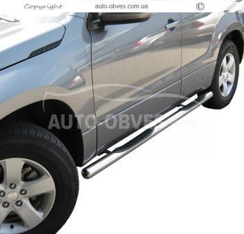 Боковые трубы Suzuki Grand Vitara 2005-2011 фото 0