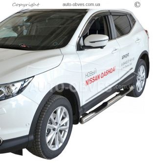 Боковые трубы Nissan Qashqai 2018-2021 фото 0