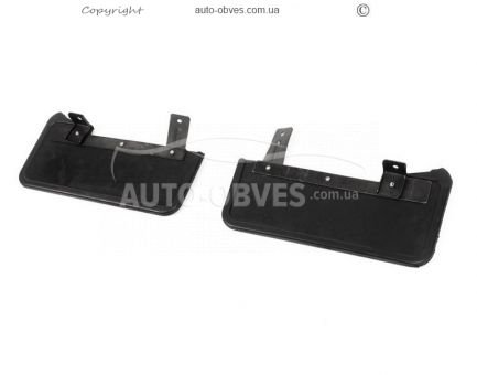 Mud flaps model Volkswagen T5 Caravelle 2004-2010 - type: rubber, front фото 0