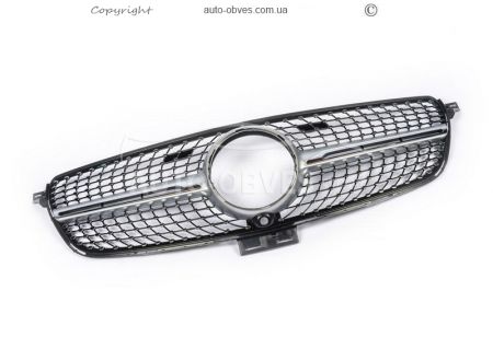 Radiator grille Mercedes GLE ML сlass w166 - type: diamond for GLE фото 1