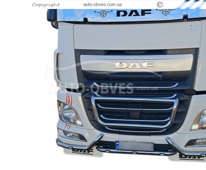 Захист переднього бампера DAF XF euro 6 - дод послуга: вст діодів -> 3-5 робочих дні фото 4