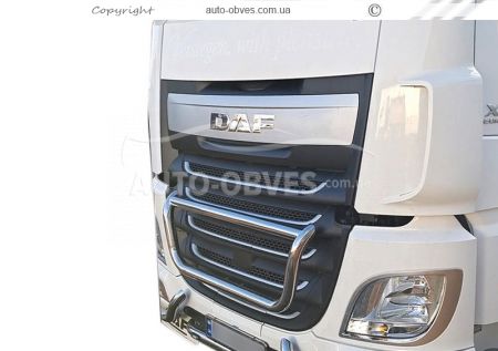 Держатель для фар в решетку DAF XF euro 6 - v2 услуга: установка диодов фото 1