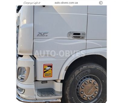 Накладки на ручки DAF XF euro 6 - тип: штамповка 3D фото 11