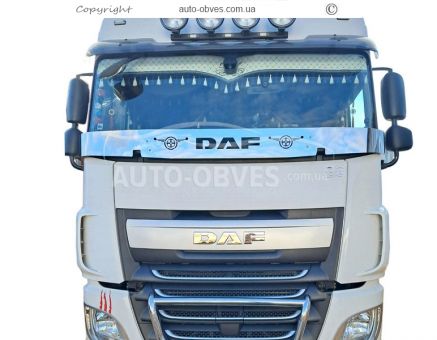 Накладки на літери DAF XF euro 6 - тип: штамповка 3D фото 12