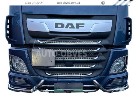 Захист переднього бампера DAF XF euro 6 - дод послуга: вст діодів -> 3-5 робочих дні фото 1