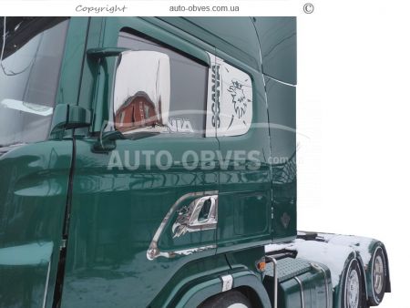 Накладки на дзеркала Scania R, G - тип: штамповка 3D фото 14
