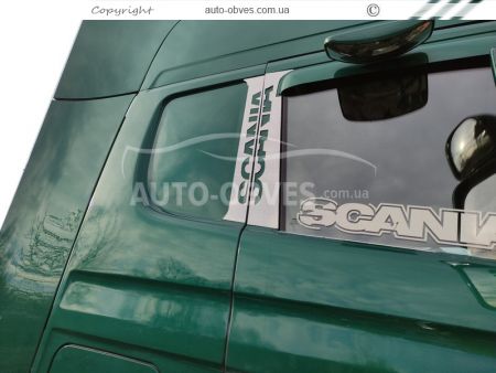 Накладки на стійки дверей для Scania - тип: 4 шт фото 1