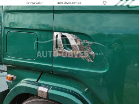 Накладки на ручки окантовки Scania всі моделі фото 7