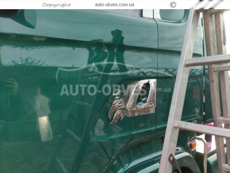 Накладки на ручки окантовки Scania всі моделі фото 5