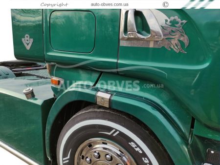 Накладки на дверні ручки Scania R, G - тип: штамповка 3D фото 9