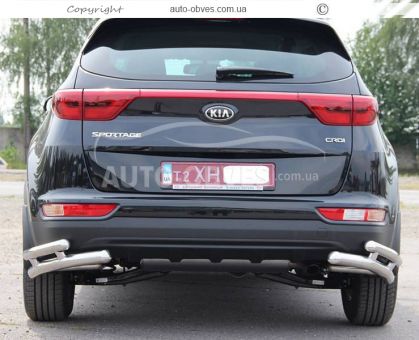 2020 kia sportage store rear bumper protector