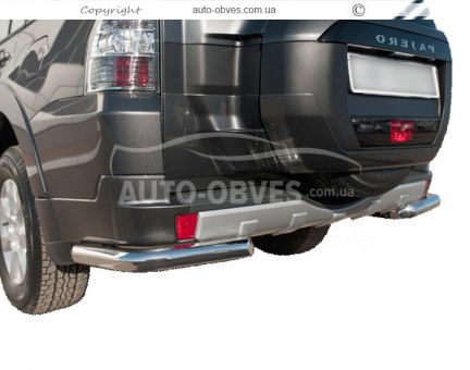 Pajero rear store bumper guard