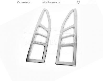 Leg pads Citroen Berlingo 2008-2012 stainless steel 2 pcs фото 0