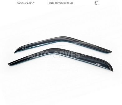 Window deflectors Subaru Outback 2005-2009 - type: wg 2 pcs hic фото 0