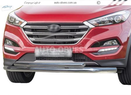 Двойная дуга Hyundai Tucson 2019-2021 фото 1