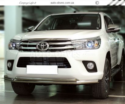 Двойная дуга Toyota Hilux 2015-2020 фото 1