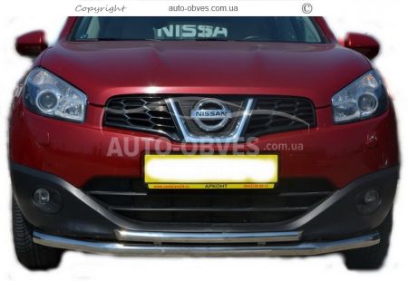 Двойная дуга Nissan Qashqai 2010-2014 фото 1