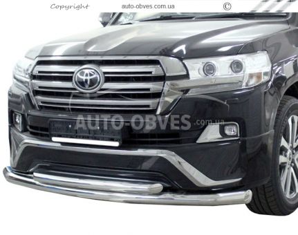 Двойная дуга Toyota Land Cruiser 200 2016-2018 -тип: комплектация Executive фото 0