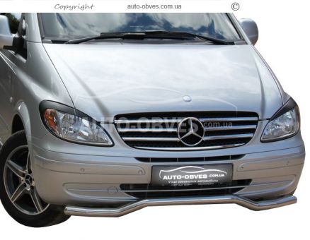 Защита переднего бампера Mercedes Vito, Viano фото 0