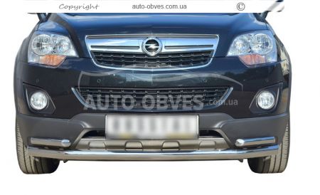 Защита переднего бампера Opel Antara фото 0
