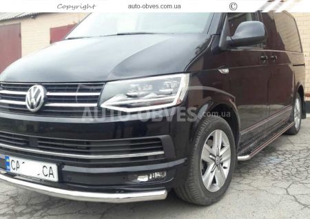 Одинарная дуга Volkswagen T6 2015-2020 фото 1