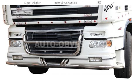 Front bumper protection DAF XF фото 0