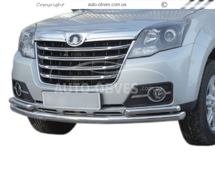Front bumper protection Great Wall H3 2014-…, on order 5-7 days фото 0