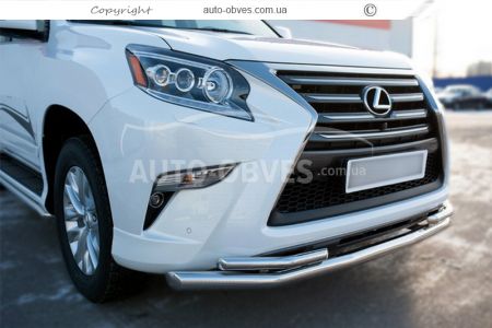 Защита переднего бампера Lexus GX460 фото 2