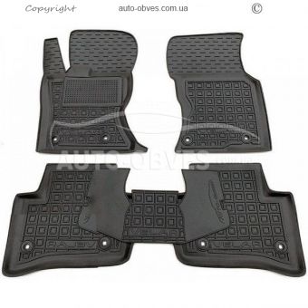 Floor mats Land Rover Range Rover Velar 2016-... - type: polyurethane фото 0