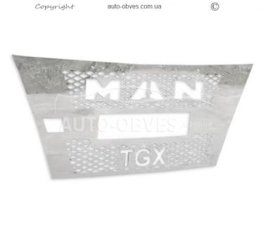 Накладка сетка в решетку MAN TGX евро 6 фото 0