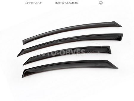 Side window deflectors Hyundai Sonata фото 1