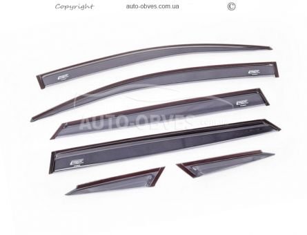 Window deflectors Hyundai Tucson 2019-2021 фото 1