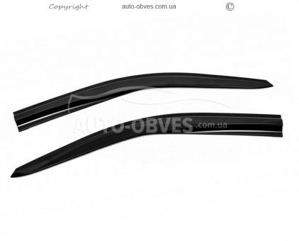 Window deflectors Mercedes Viano 2003-2014 - type: 2 pcs, sunplex sport фото 0