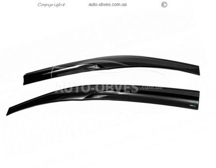 Window deflectors Toyota Proace 2017-2024 - type: 2 pcs, sunplex sport фото 0