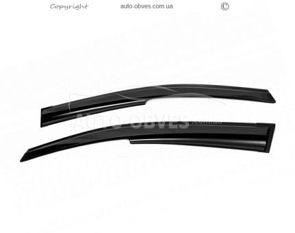 Window deflectors Volkswagen Caddy 2020-... - type: 2 pcs, sunplex sport фото 0